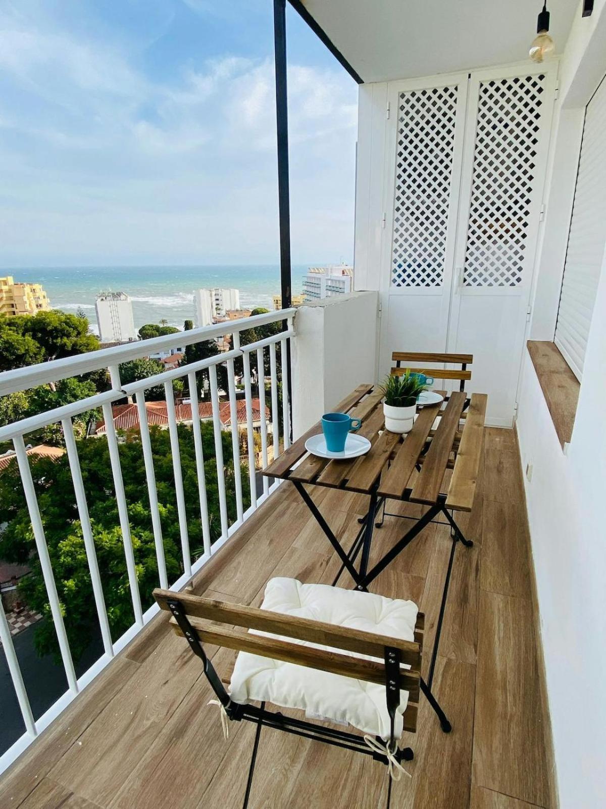 Moderno Apartamento Con Vistas Al Mar -Беналмадена Екстериор снимка