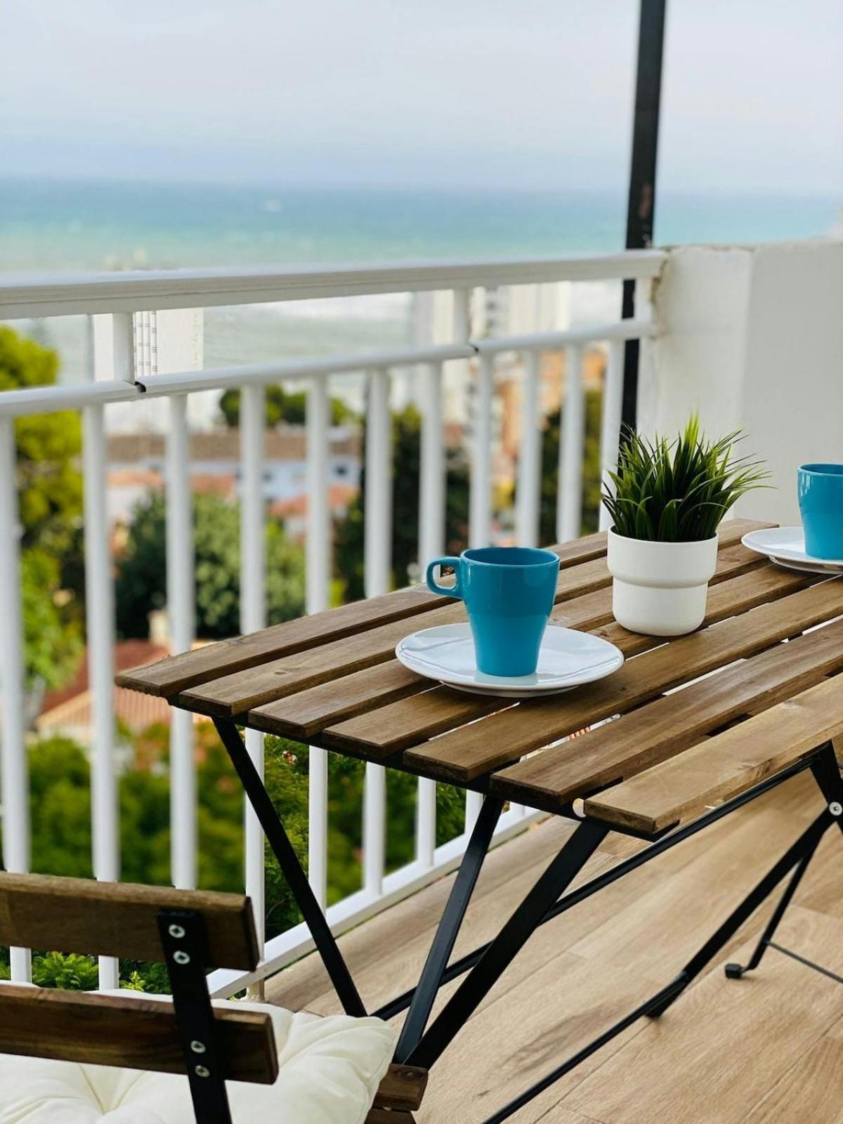 Moderno Apartamento Con Vistas Al Mar -Беналмадена Екстериор снимка